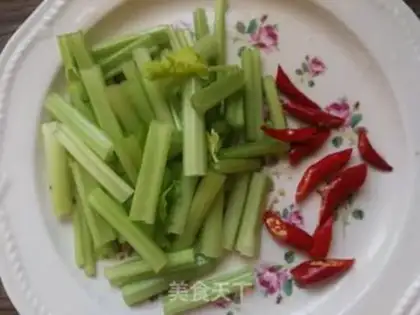 Make Celery drys the chops step 3