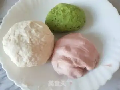 Make Colour dumplings step 0