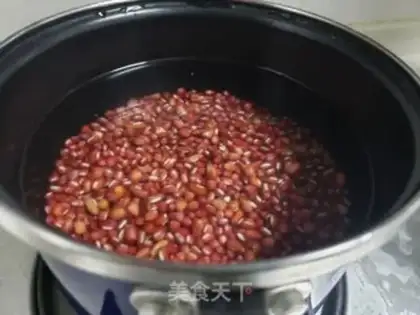 Make Milk, red bean congee step 4