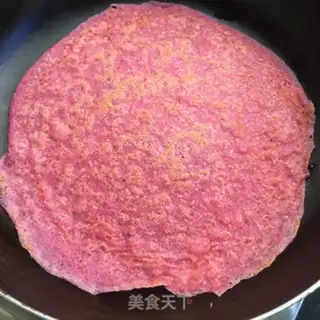 Make Flamingo pancakes step 6
