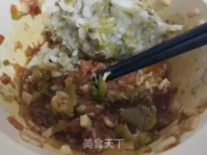 Make Colour dumplings step 1