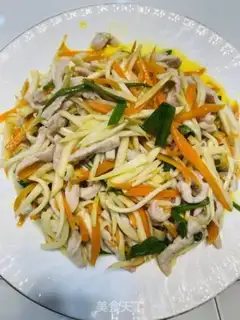 Make ♪ White carrots and fried meat ♪ step 10