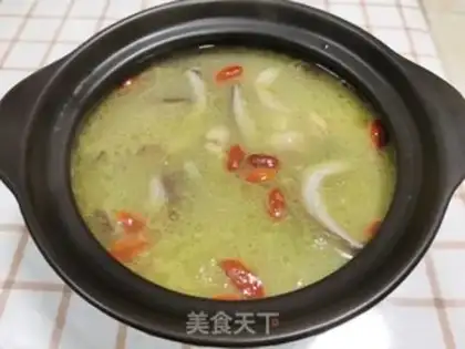 Make Black fish mushroom soup step 7