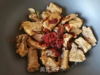 Make Celery drys the chops step 6