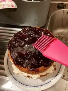 Make Black forest cake step 34