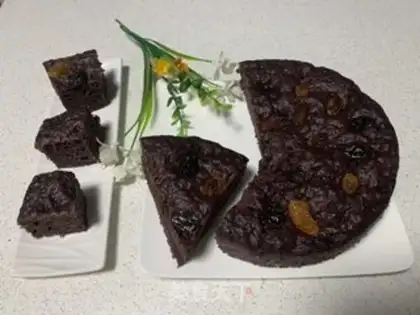 Make Pyramid, black rice step 3