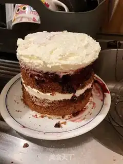 Make Black forest cake step 36