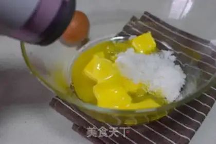 Make Red bean scones step 1