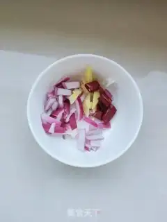 Make Cabbage and bean peel step 1