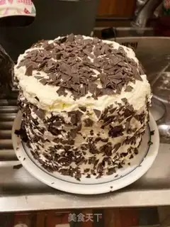 Make Black forest cake step 38