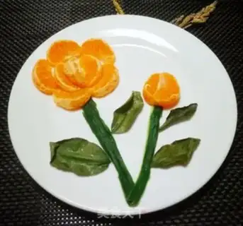 Make Orange flower step 5