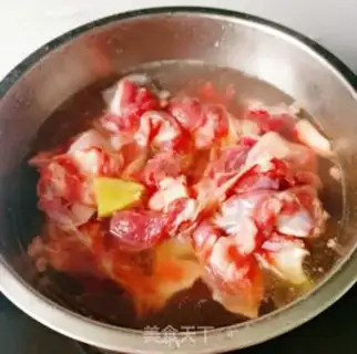 Make Red lamb step 1