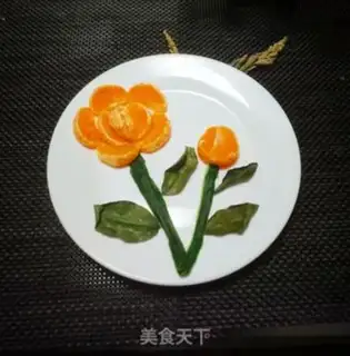 Make Orange flower step 6