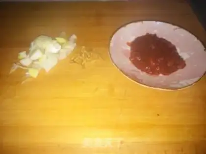 Make Bean petal sauce for four seasons step 2