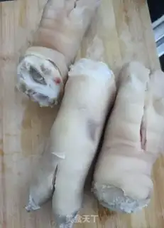 Make Pig hoof freeze step 1
