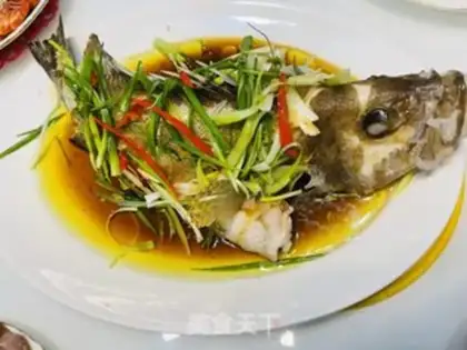 Make Steamed plaster fish step 6