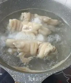 Make Pig hoof freeze step 3