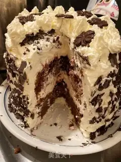 Make Black forest cake step 42