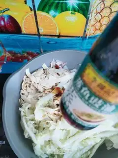 Make Cabbage and bean peel step 7