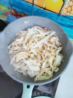 Make Cabbage and bean peel step 9