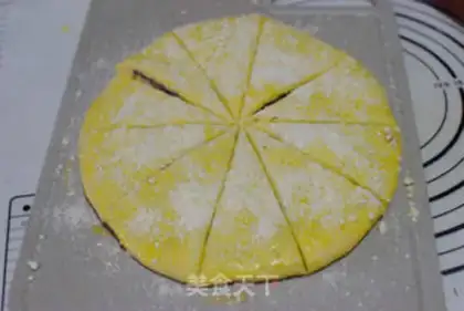 Make Red bean scones step 9