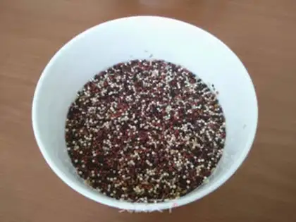 Make Goose eggs, quinoa step 0