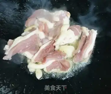 Make ♪ Duck fried lily ♪ step 2