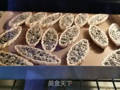 Make Black Sesame Rice Ship step 5