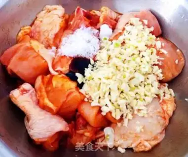Make Garlic chicken legs step 5