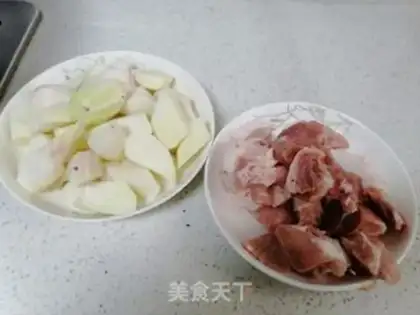 Make Potato meat step 0