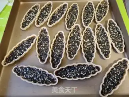 Make Black Sesame Rice Ship step 6