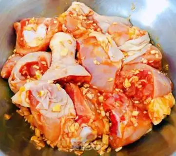Make Garlic chicken legs step 6