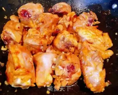 Make Garlic chicken legs step 8