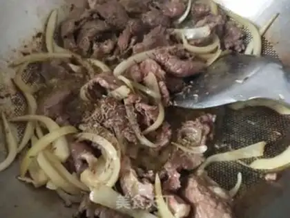 Make ♪ Ruined beef ♪ step 2