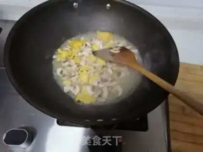 Make Garlic fan steamed shrimp step 3