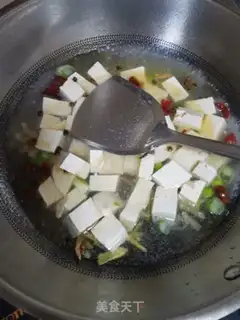 Make Chili tofu step 3