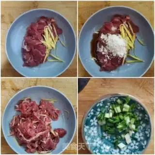 Make Cough and beef congee step 5