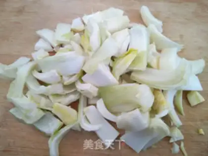 Make Tofu burn cabbage step 1