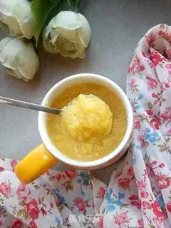 Make Apple orange juice mud step 4