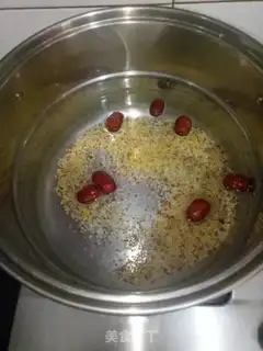 Make Quail rice congee step 1