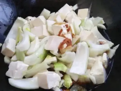 Make Tofu burn cabbage step 5