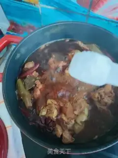 Make A sauerkraut pig bone step 14
