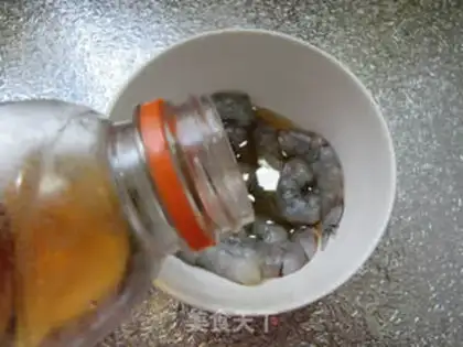 Make Shrimp pickles step 1