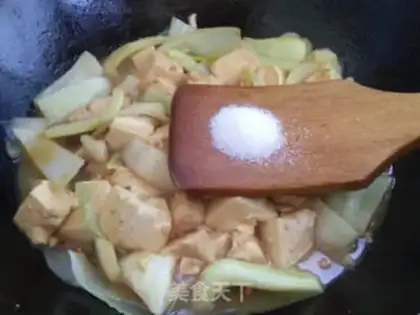 Make Tofu burn cabbage step 6