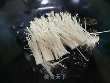 Make Mushroom fried wood step 9