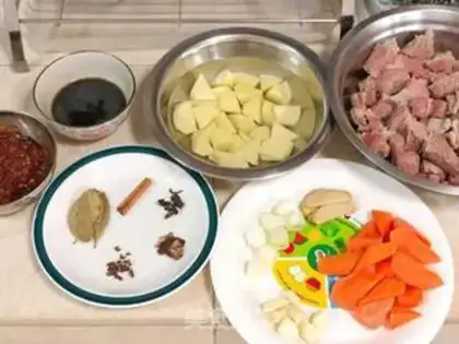 Make Potato cow step 6