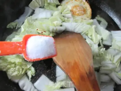 Make ♪ Fried eggs, sauerkraut ♪ step 5