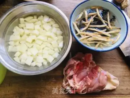 Make The chicken cleaver step 0