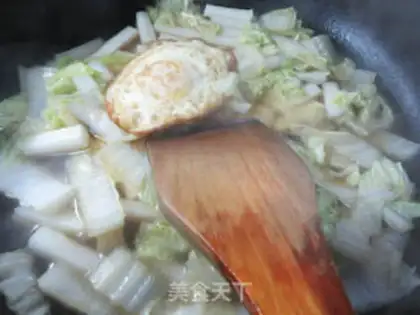 Make ♪ Fried eggs, sauerkraut ♪ step 7