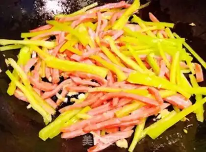 Make Potato silk with pepperoni step 7
